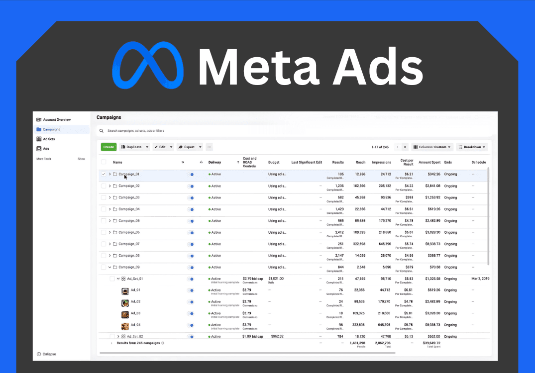 Facebook advertising